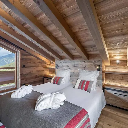 شقة Penthouse Chic Au Coeur De Courchevel, Pres Des Pistes, Avec Wifi Et Parking - Fr-1-562-69